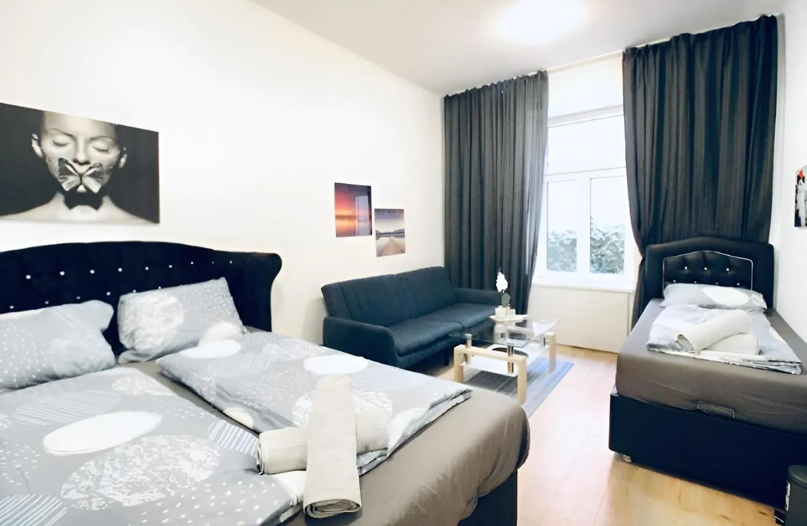וינה Spacious Cozy 1Br Apt Near To Danube River אוסטריה